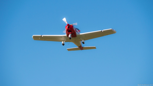 Conquering Australia by air and Guiness book of records