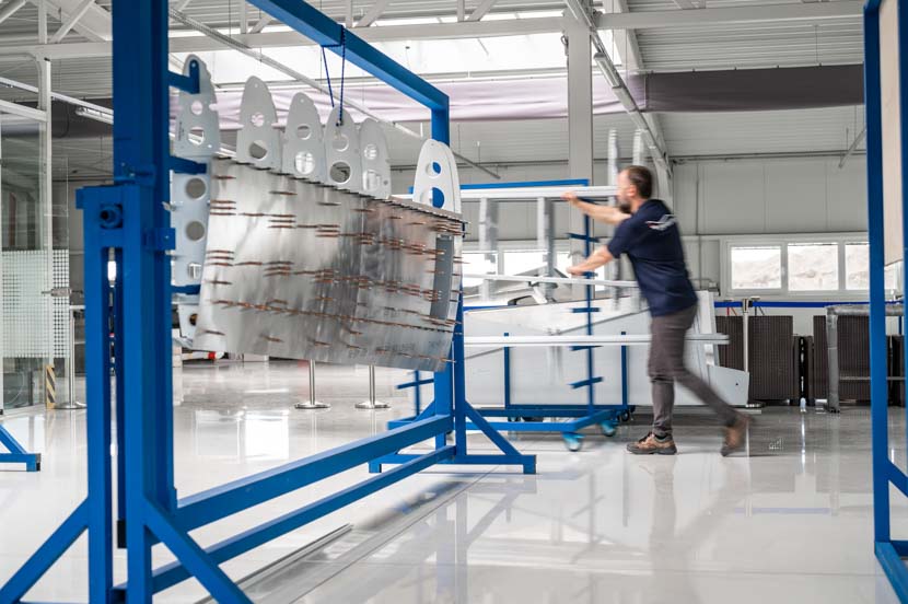 BRM AERO Airframe assembly