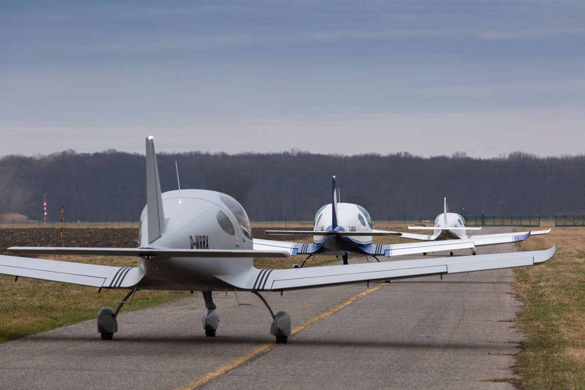 4 BRISTELL airplanes heading to Germany