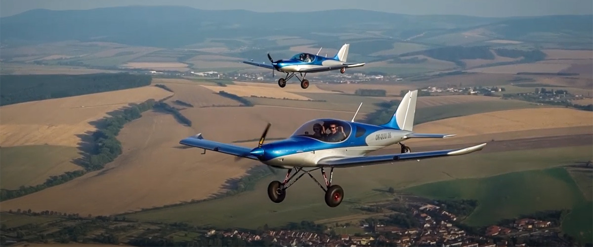 Bristell TDO with Alaskan wheels