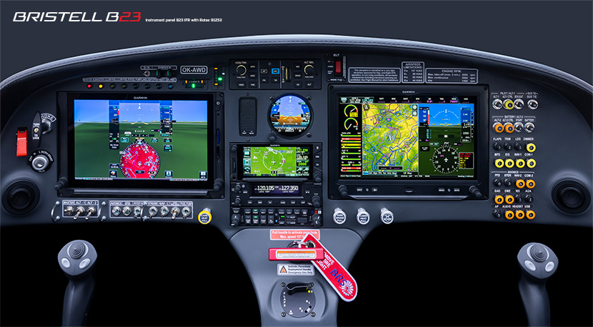 Instrument panel B23 IFR with Rotax 912S3