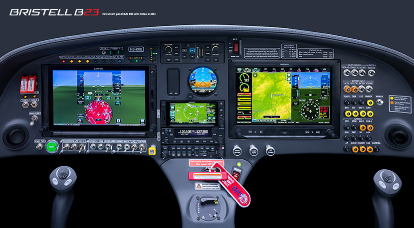 Instrument panel B23 IFR with Rotax 915iSc