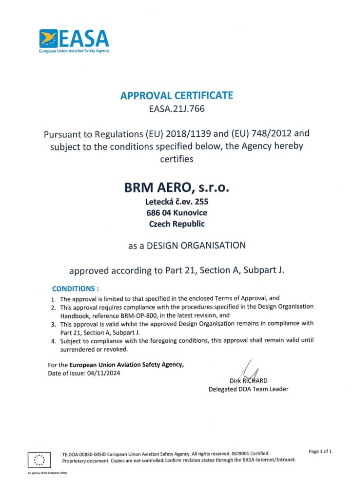 DOA number EASA.21J.766