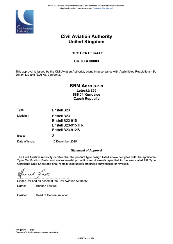 United Kingdom - B23